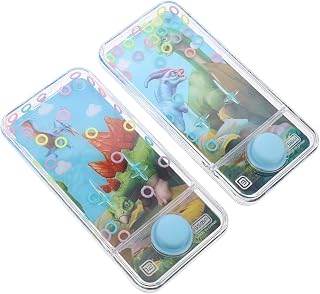TOYANDONA 2pcs Ferrule Water Machine Ring Toss Water Game Handheld Vintage Water Games Retro Water Ring Toss Game Toys for Toddler Handheld PC Game Console Childrens Gifts Kid Toy