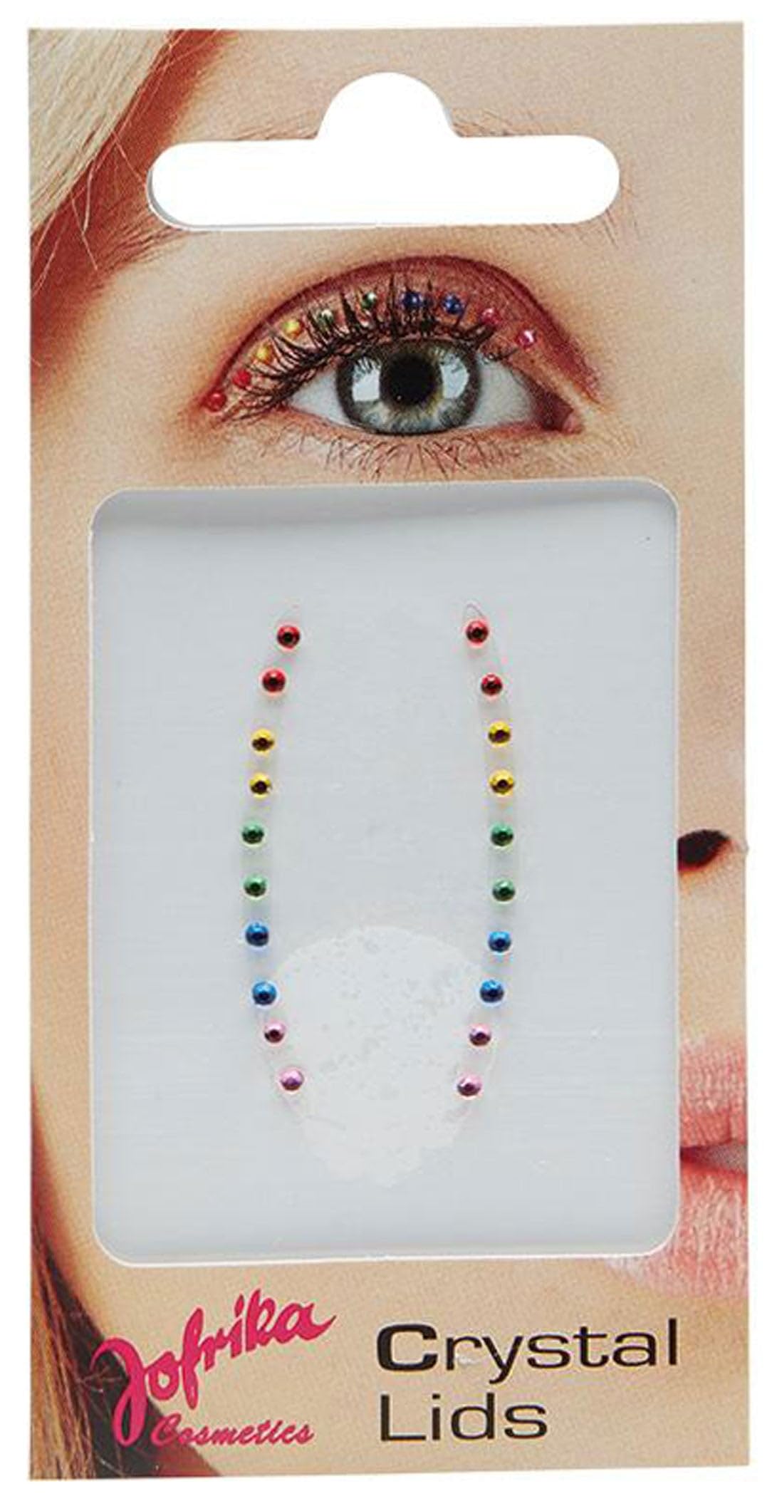 Jofrika Cosmetics Eye Lids Crystal Lids Rainbow Selbstklebende