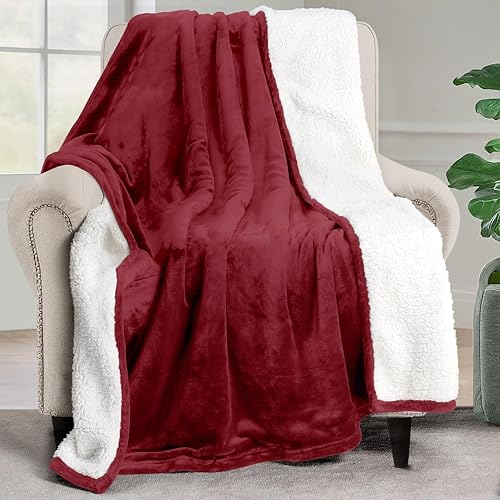 Miniatura 138 de Utopia Bedding - Manta sherpa de tamaño decorativo [negro, 50 x 60 pulgadas], manta reversible de vellón gruesa y cálida de 480 GSM, para cama