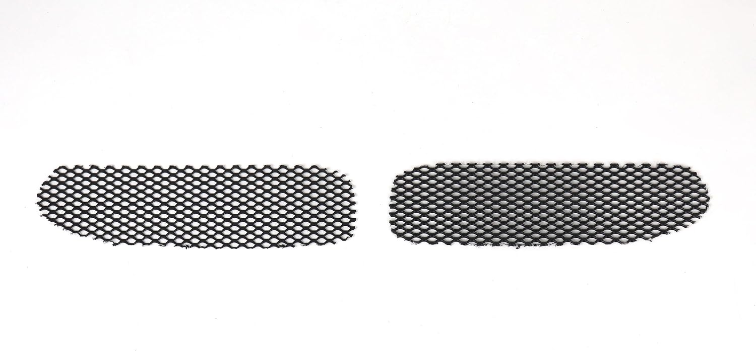 Brake Cooling Duct Screens - Aluminum W/Black Finish - for 1997-2004 C5 Corvette