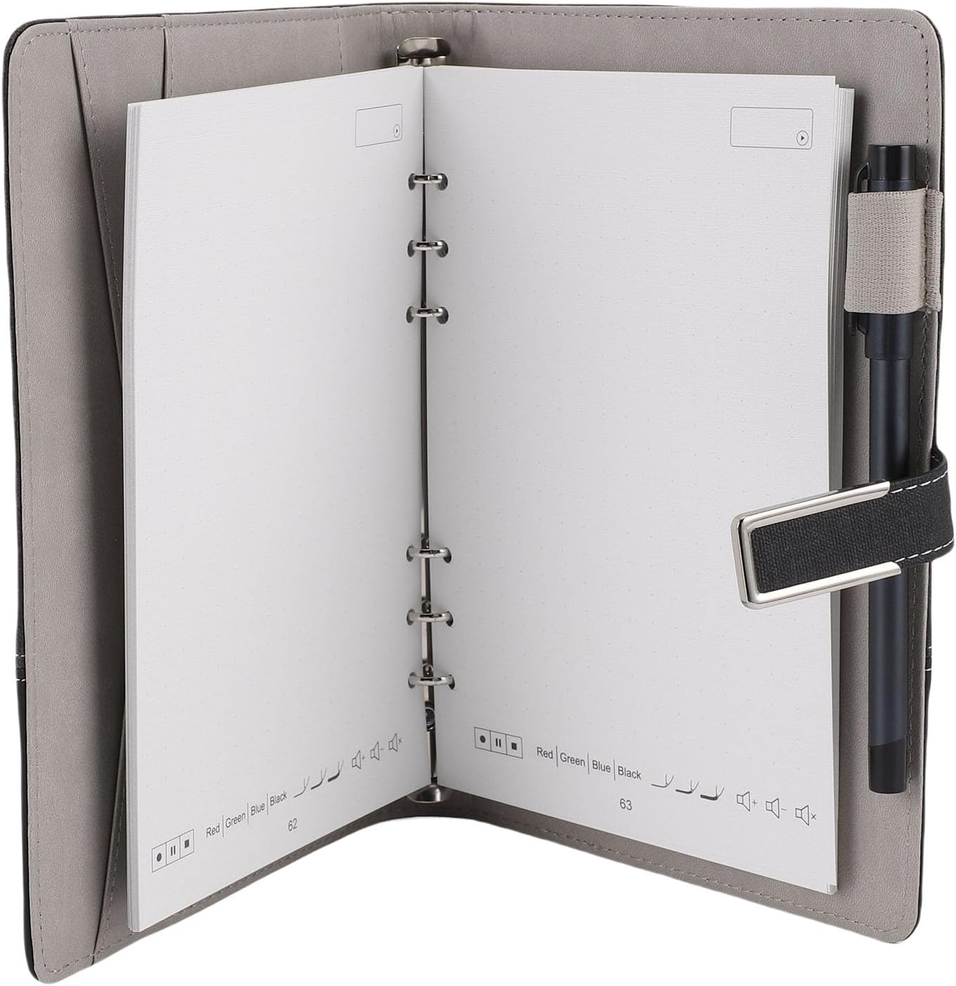LICAEVEY Digital Notebook with Smart Pen, Real time Sync for Digitizing,Erasable Writing Pen AI Voice Drawing Real Time Sync Offline Storage APP Note Sharing