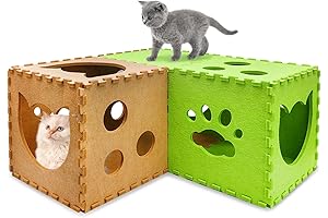 Interactive Cat Play Tunnel: DIY Foldable Kitty Entertainment
