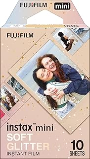 富士フイルム(FUJIFILM) インスタントカメラ チェキ用フィルム 10枚入 絵柄 (ソフトグリッター) INSTAX MINI S-GLITTER WW 1