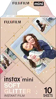 富士フイルム(FUJIFILM) インスタントカメラ チェキ用フィルム 10枚入 絵柄 (ソフトグリッター) INSTAX MINI S-GLITTER WW 1