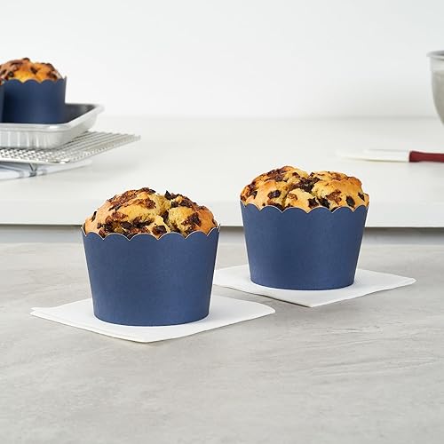 Miniatura 388 de Restaurantware Panificio Premium - Taza de papel Kraft de 10 onzas para hornear, tazas de papel para hornear, perfectas para magdalenas, cupcakes