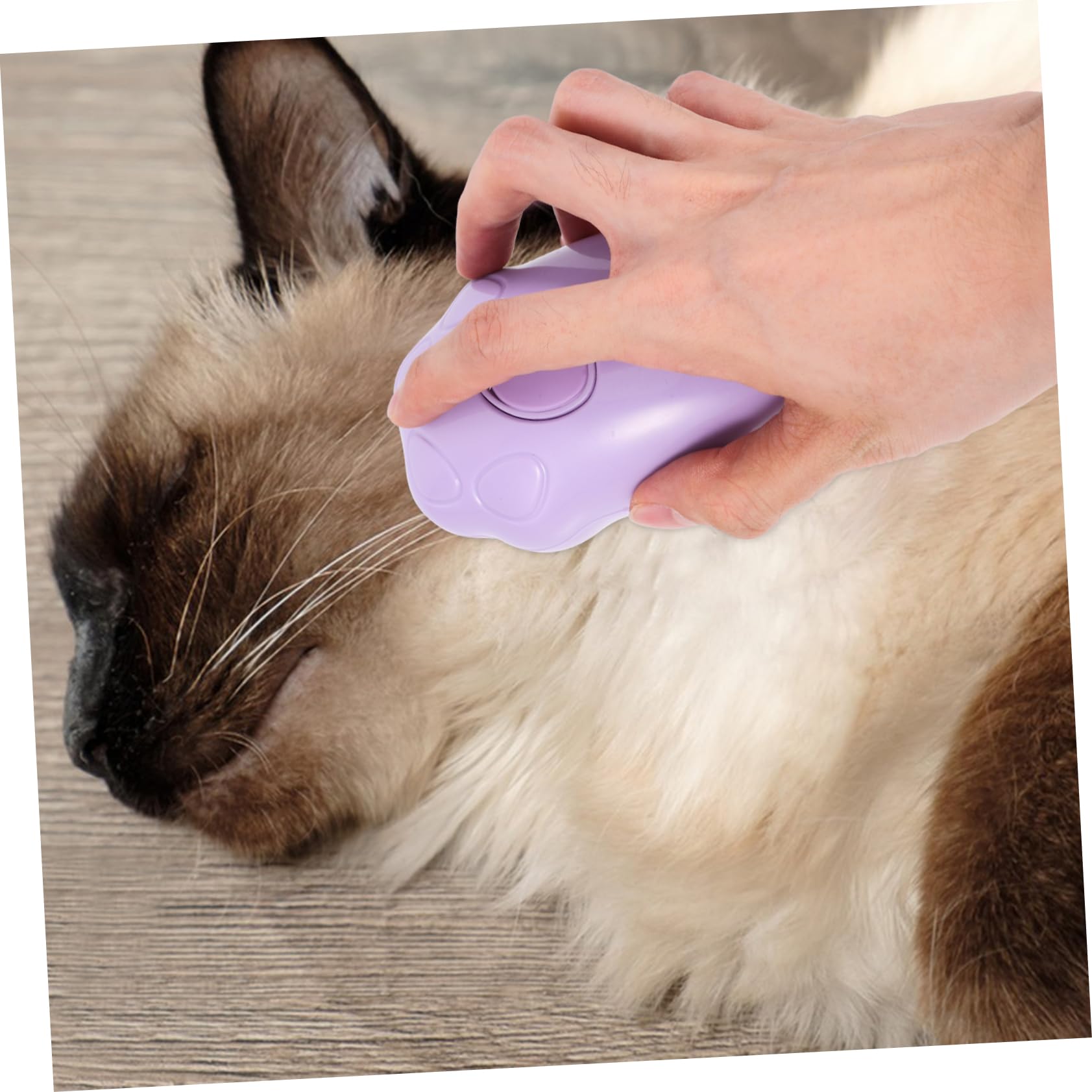 Yardwe 5stücke Elektrische Katzen-dampfbürste Multifunktions-fellpflegebürste Mit Selbstreinigungsfunktion Sanfte Massage Für Katzen Und Hunde Für Entspannende Badewannenmomente