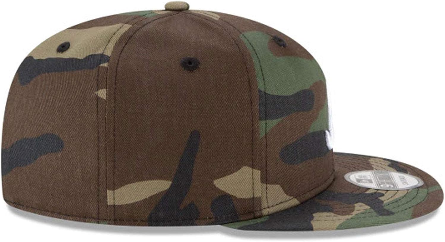 New Era Mens Atlanta Braves Camouflage WDC 9Fifty Adjustable Snapback 950 Cap - Image 4