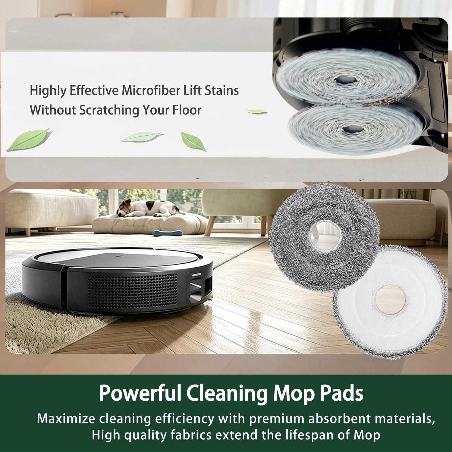 Zestaw akcesoriów 27 Plus 415 Combo kompatybilny z robotem odkurzacza iRobot Roomba Plus 415 Combo/Plus 576 Combo/Plus 516/415X Combo