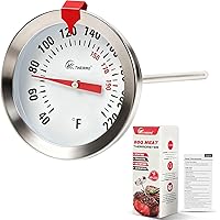 Vista 14 de Mini termómetro personalizado para carne de aves de corral, termómetro de carne para asar a la parrilla, termómetro de cocción de lectura