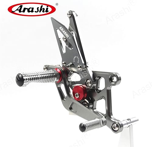 Miniatura 8 de Arashi (Versión 2.0) Reposes ajustables para Honda CBR1000RR 2004-2007  CBR600RR 2003-2005 2006 accesorios de motocicleta, reposapiés, clavijas