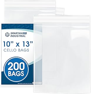 200 Count Cellophane Resealable Packaging