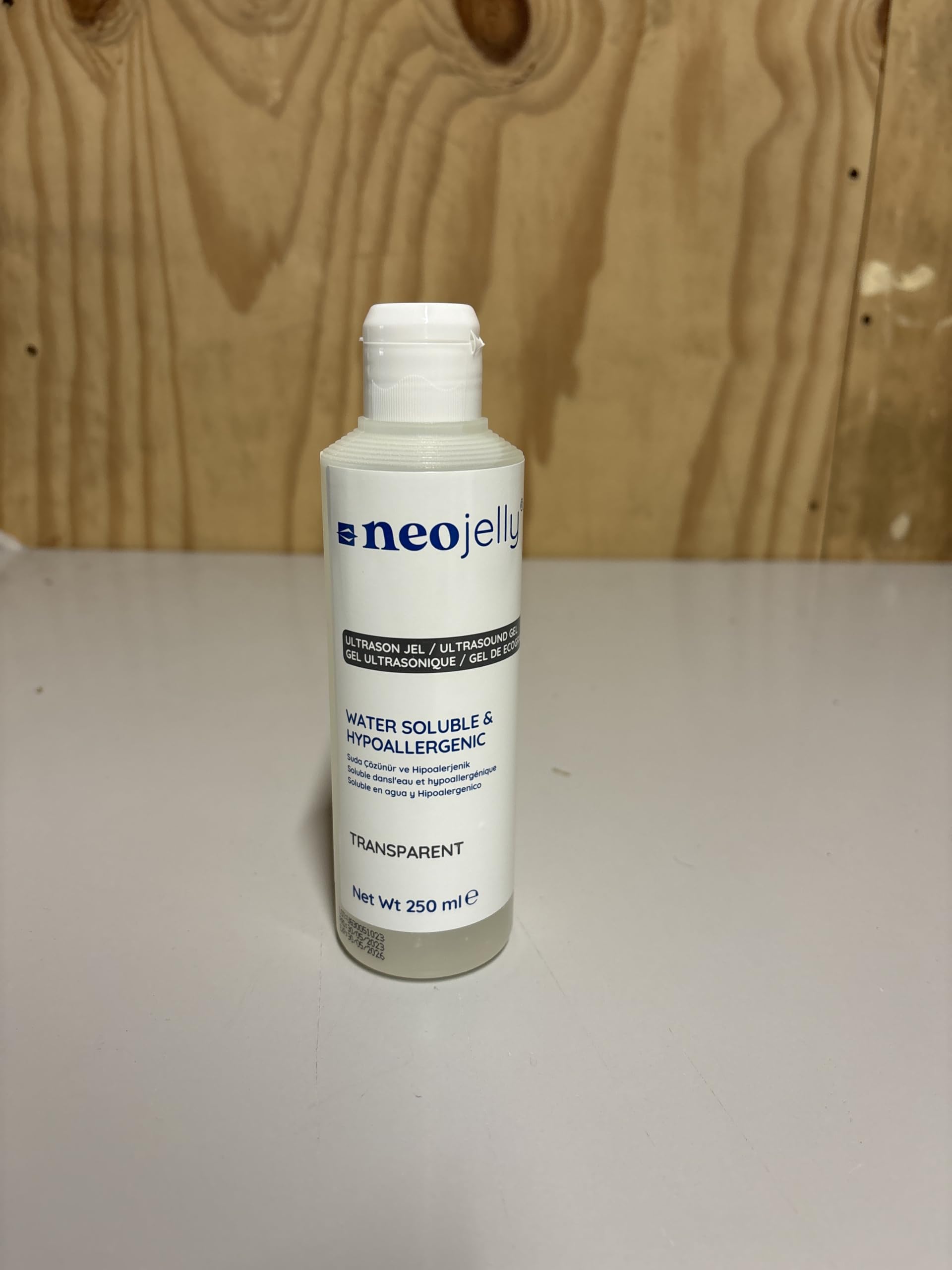 Gel échographie - Flacon de 250 mL - Transparent - Asept Inmed