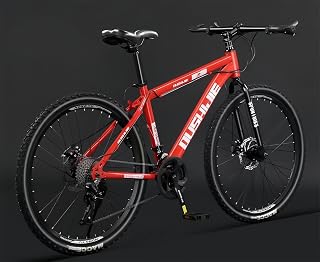 24/26インチ マウンテンバイク 軽量 変速 大人用 通勤用 オフロード用 ロードレース用 ジュニア用 男女兼用 学生用 ディスクブレーキ付き自転車 [並行輸入品]