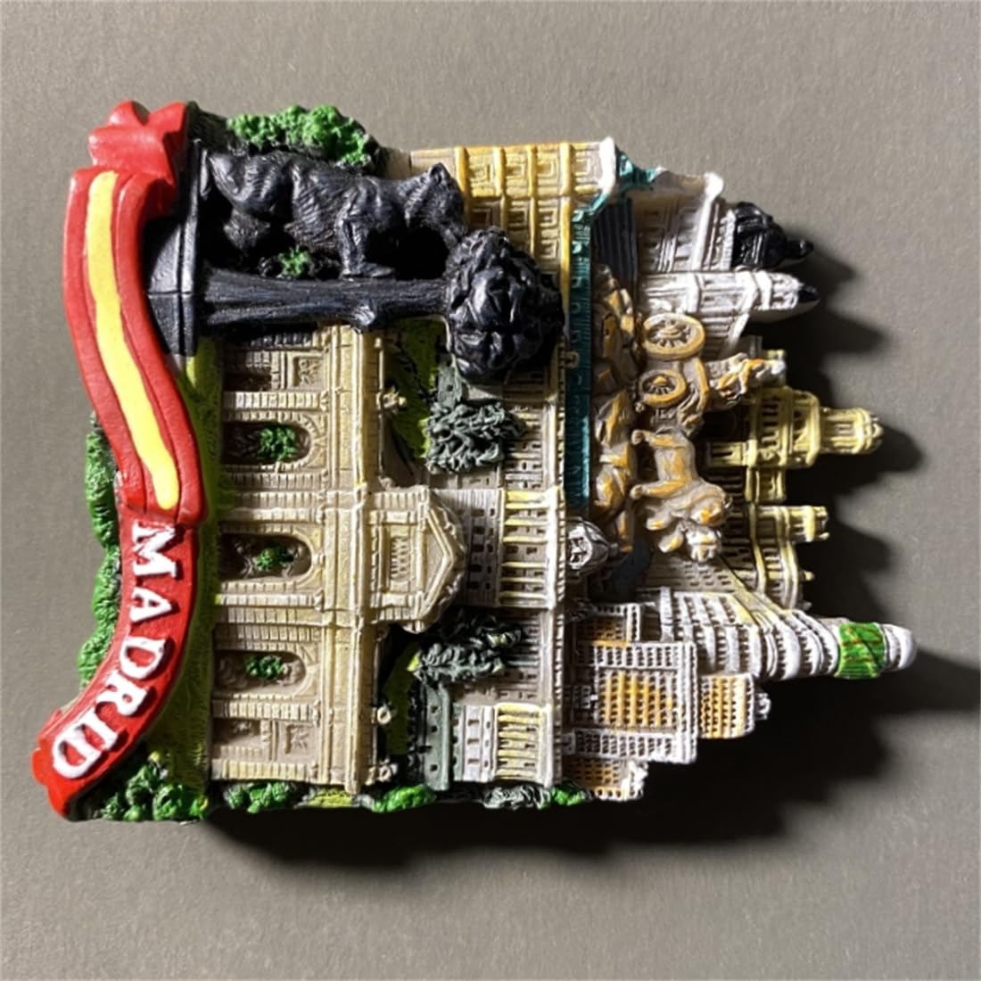 Magnete Frigorifero Madrid - Design 3D In Metallo Per Decorare E Attaccare Note - Foto 12