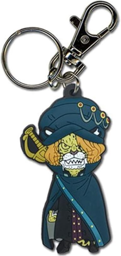 One Piece Pedro Pvc Keychain 2 5 At Amazon Men S Clothing Store