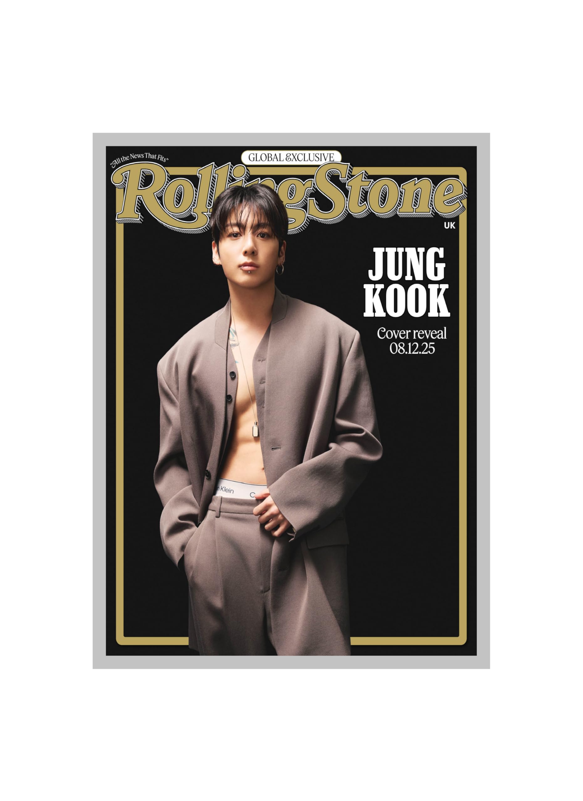 BTS Rollingstone ジョングク　ver. BTS Jungkook Cover ROLLINGSTONE Korea MAGAZINE (Dec, 2025) - A-KPOP