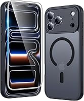 Vista 264 de FNTCASE Funda para iPhone 15 Plus: Fundas magnéticas transparentes para teléfono con protector de pantalla compatible con Magsafe Slim Anti