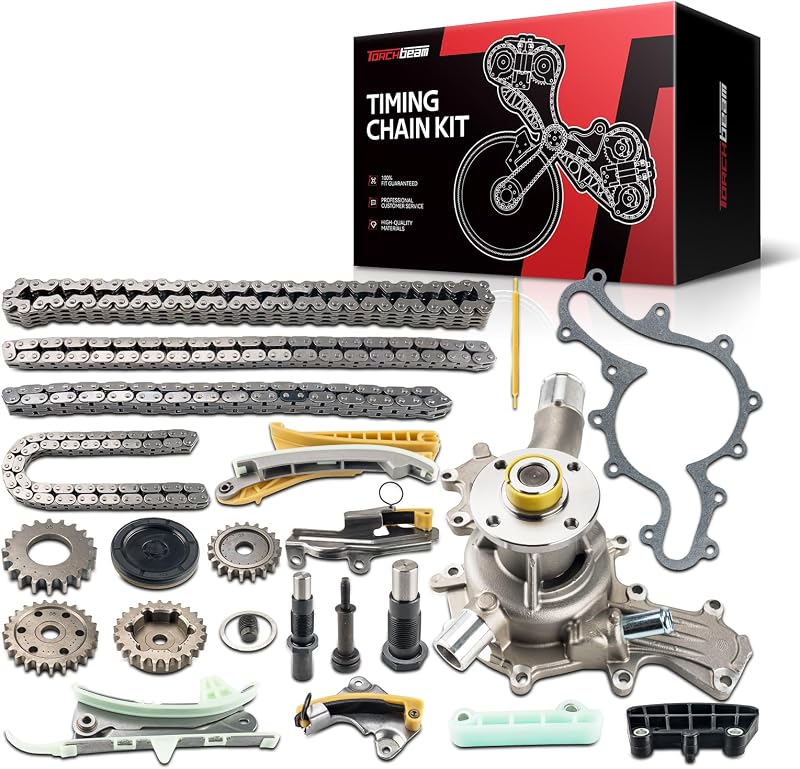 Kit de corrente de distribuição Torchbeam TK428 para Ford Explorer, Ranger, Mustang, Mountaineer e B4000 4.0L – Substitui 4038S