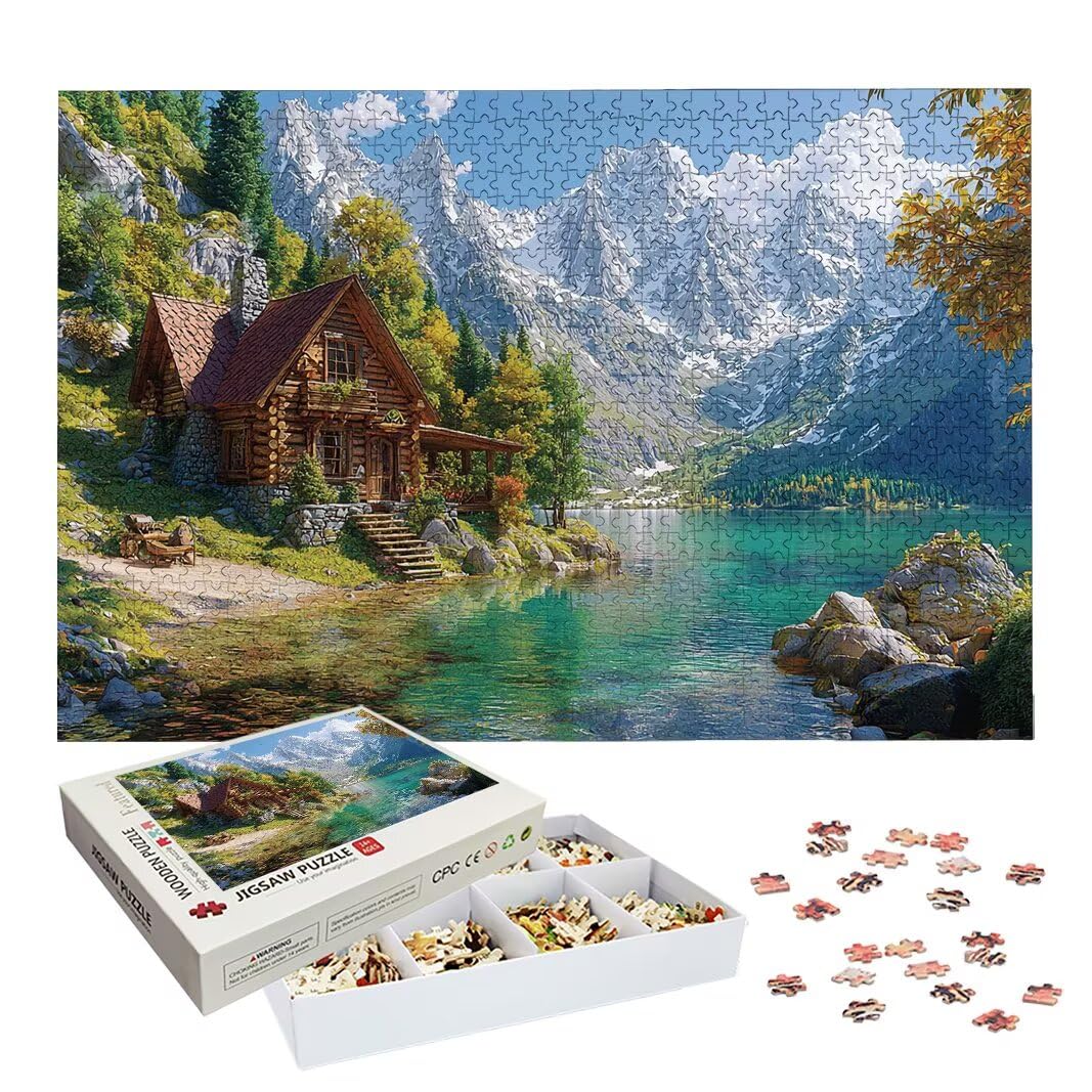 Puzzle Paesaggi, Puzzle 1000 Pezzi per Adulti, Regalo Donna/Uomo -2581