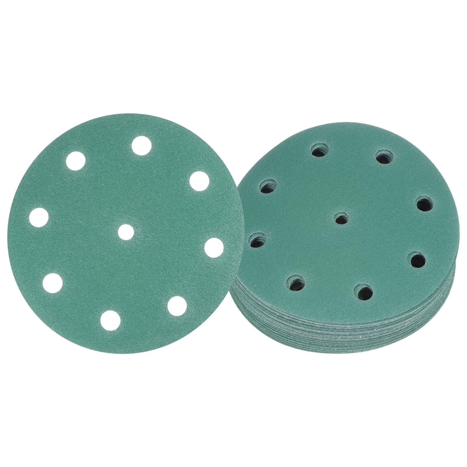 Kozelo 25pcs Green Film Sanding Discs