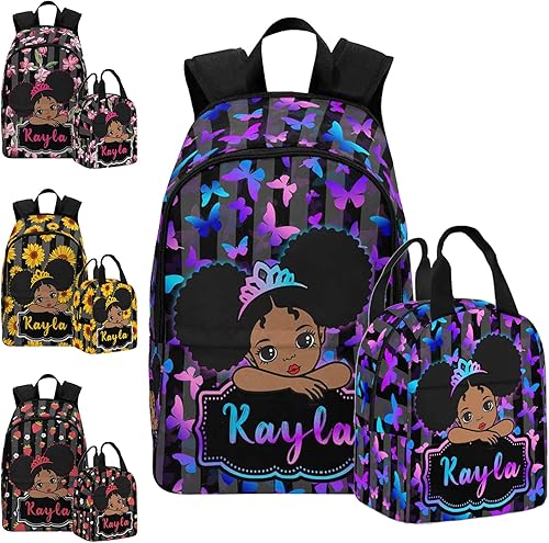 Texto personalizado Elefante desgaste gafas mochila mochila mochila casual Daypack bolsa para mamá niñas, color86-8, Art Deco