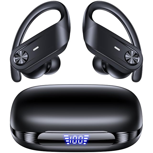 TAGRY Hybrid Active Noise Cancelling Wireless Ear Buds 80 Hrs Playtime Hi-Res Stereo Quality Bluetooth Earbuds with Transparency