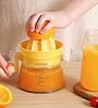 Hand Lemon Citrus Juicer Machine - Manual Lemon Lime Citrus Orange Juice Squeezer, Portable Slow Fruit Press Juicer Extractor Orange