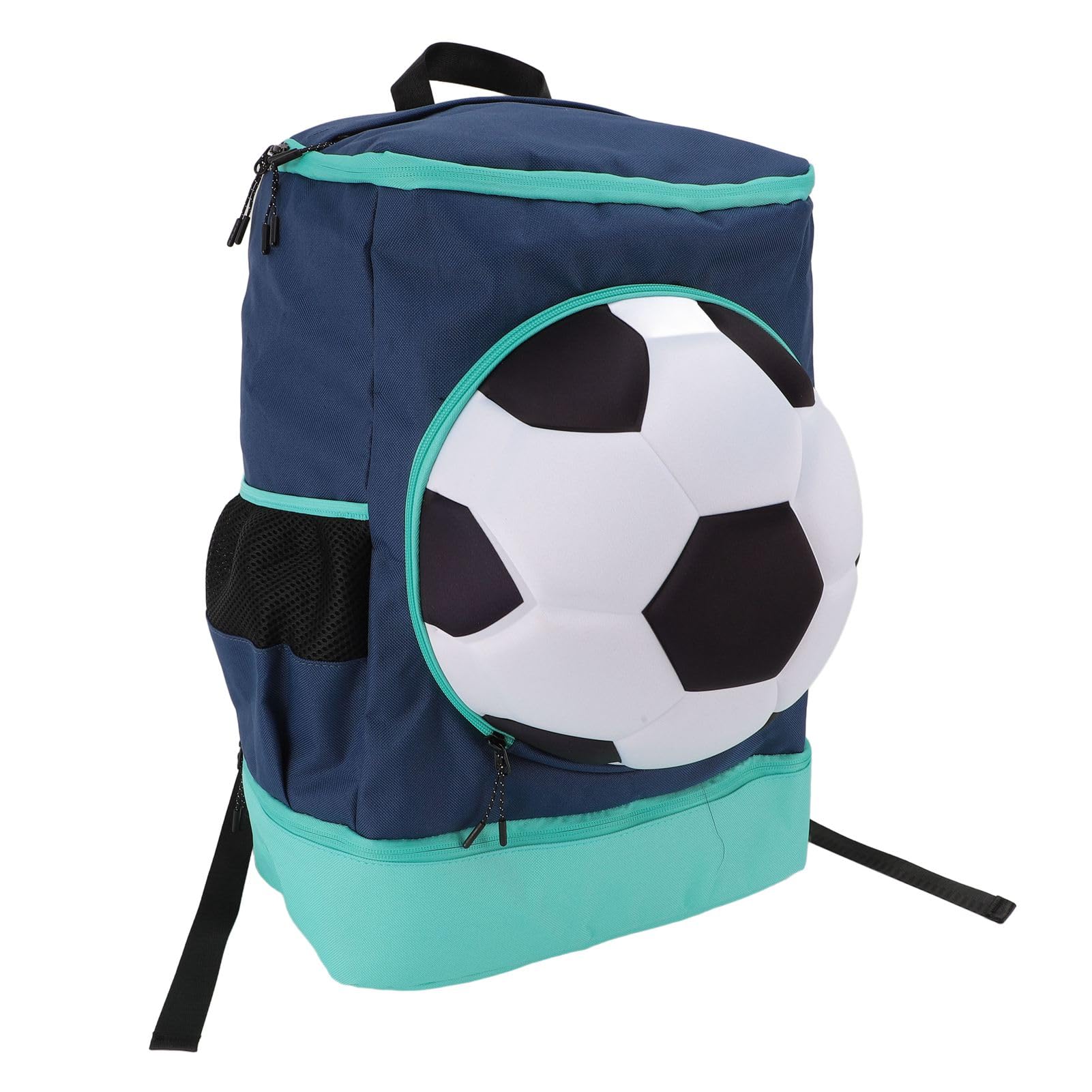 POENVFPO Zaino da Calcio, Borsa Sportiva Multitasca con Scomparto per Palloni e Scomparto per Scarpe, per Allenamenti di Calcio e attività