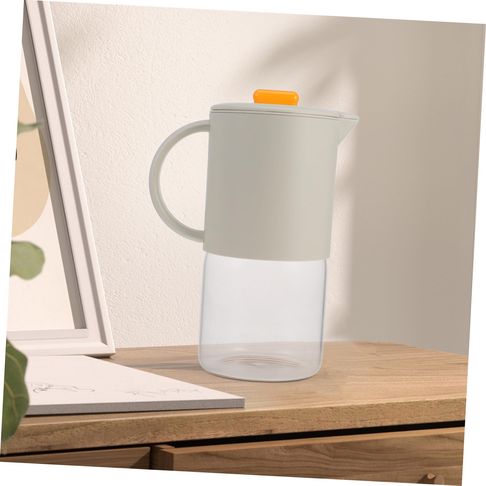 GALPADA Jarra de Agua Tapa para Frutas Heladas Jarra de Bebidas de Inoxidable para Limonada de Té Helado para Fiestas