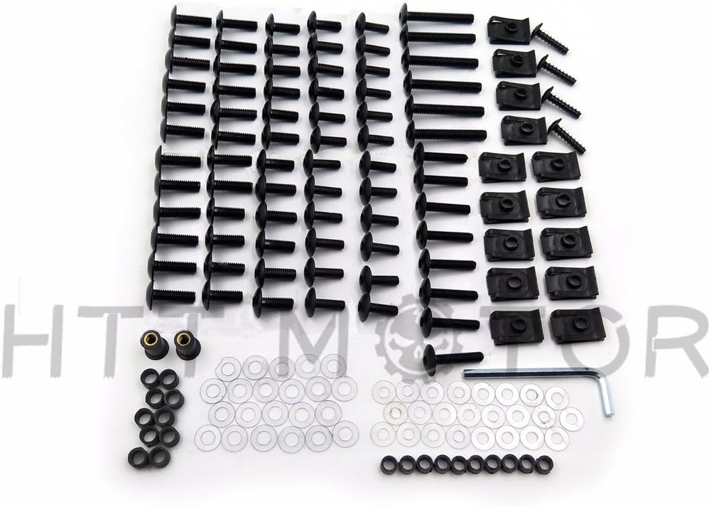 Fairing Bolts Screws Fasteners Kit Compatible