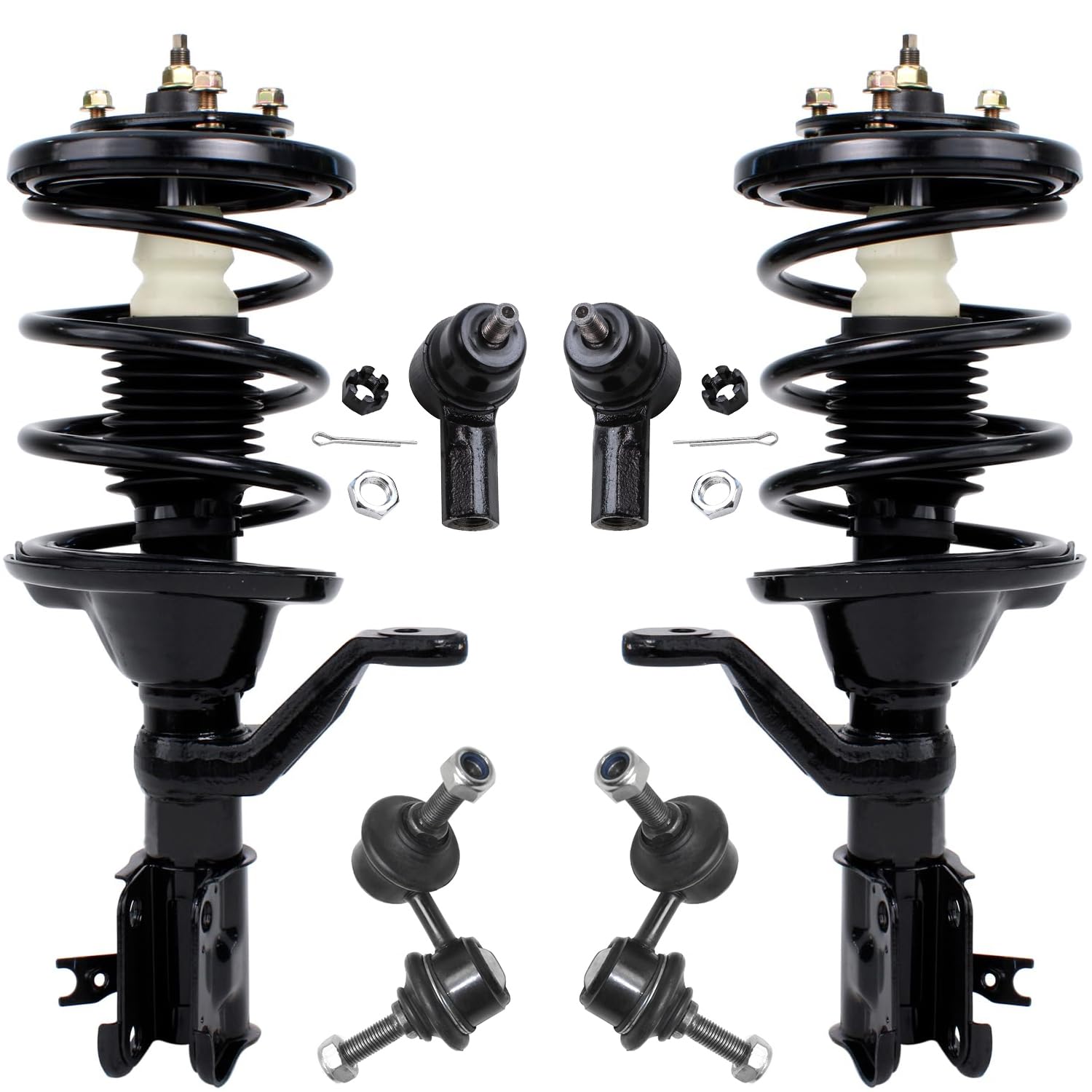 Detroit Axle - 1.7L Front Struts Kit for 2003 2004 2005 Honda Civic, 2