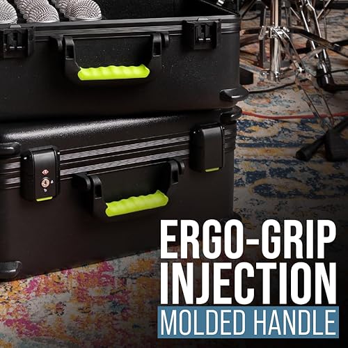 Miniatura 5 de Shure by Gator - Funda moldeada con gotas para 15 micrófonos