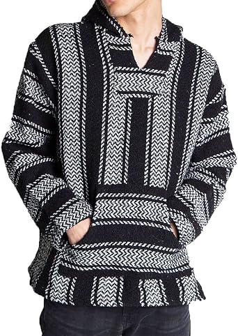 Baja Hoodie Original Mexican Deluxe Baja Made with 100% Recycled Fibers Huge Selection of Colors & Sizes!!