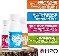 Vista 6 de H2O Limpiador de vapor descalcificador - Paquete de 3 (aromatizado)