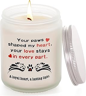 Pet Loss Sympathy Gift - Memorial Care Package for Dog Bereavement, Loss of Pet Remembrance Gift with Inspirational Quote, Personalized Dog Memorial for Grieving Owners (White-Angel)