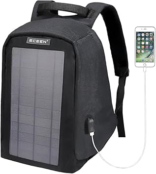 solar panel backpack amazon