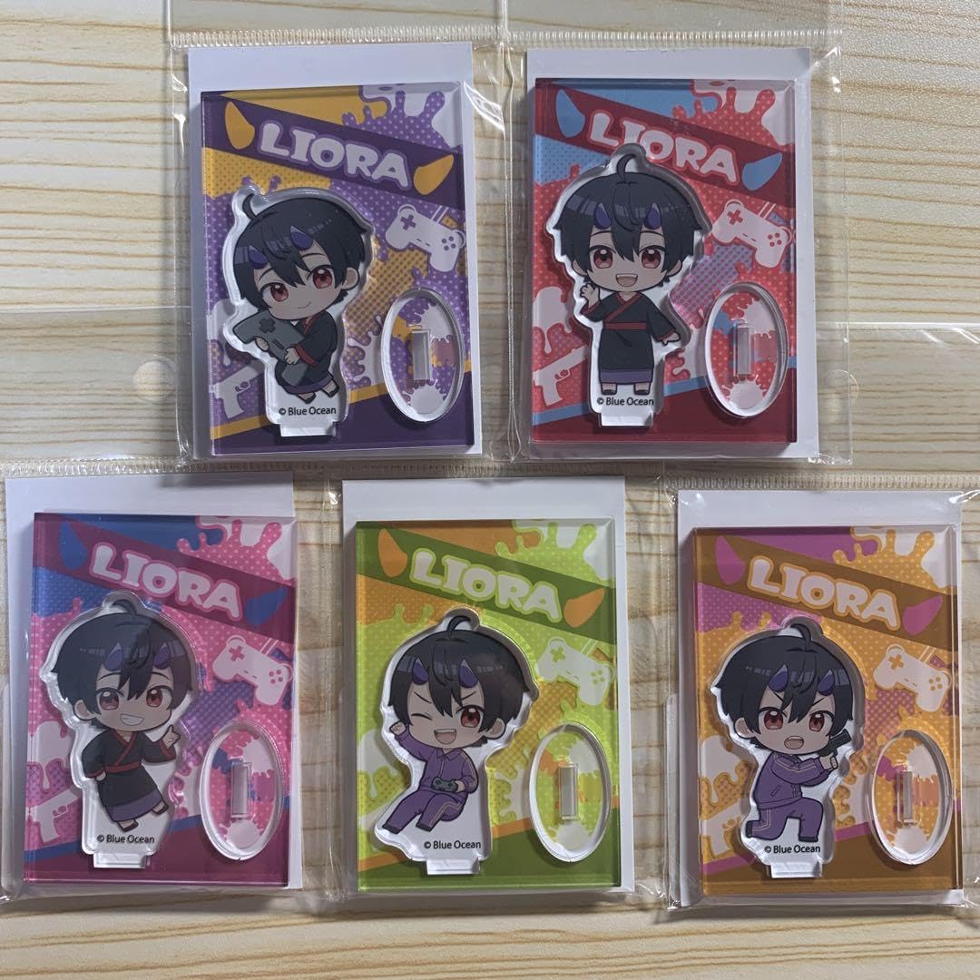 Amazon.co.jp: リオラch リオラ アクスタ アクリルスタンド 5点セット