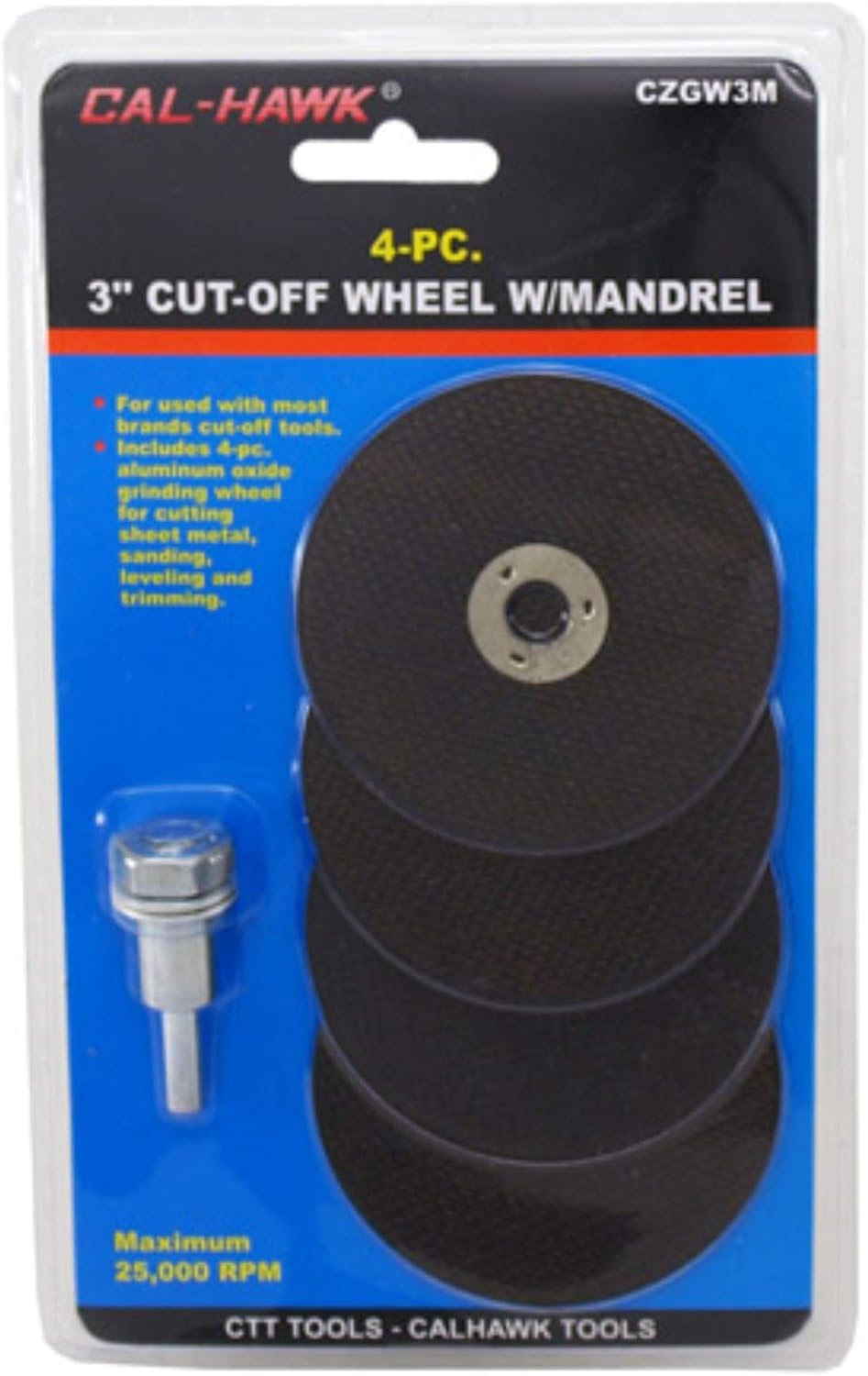 1/4" Die Grinder Mandrel & 4pc. Metal Cutting Wheel Set Amazon.co.uk
