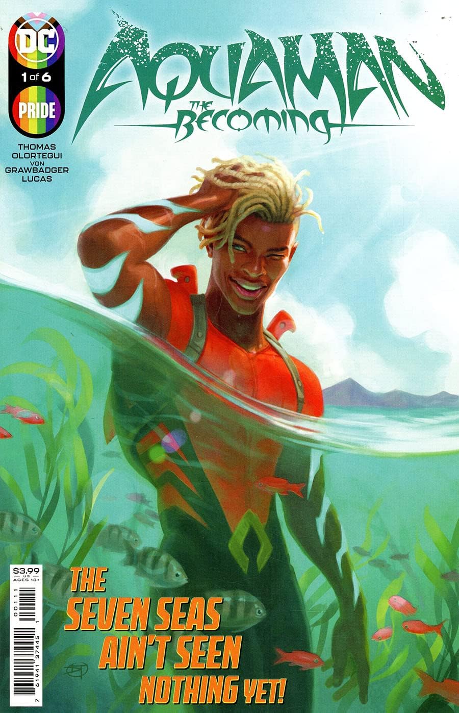 Aquaman The Becoming #1 Cover A Regular David Talaski Cover By DC