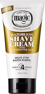 Magic Smooth Razorless Hair-Removing Cream 6oz/170g