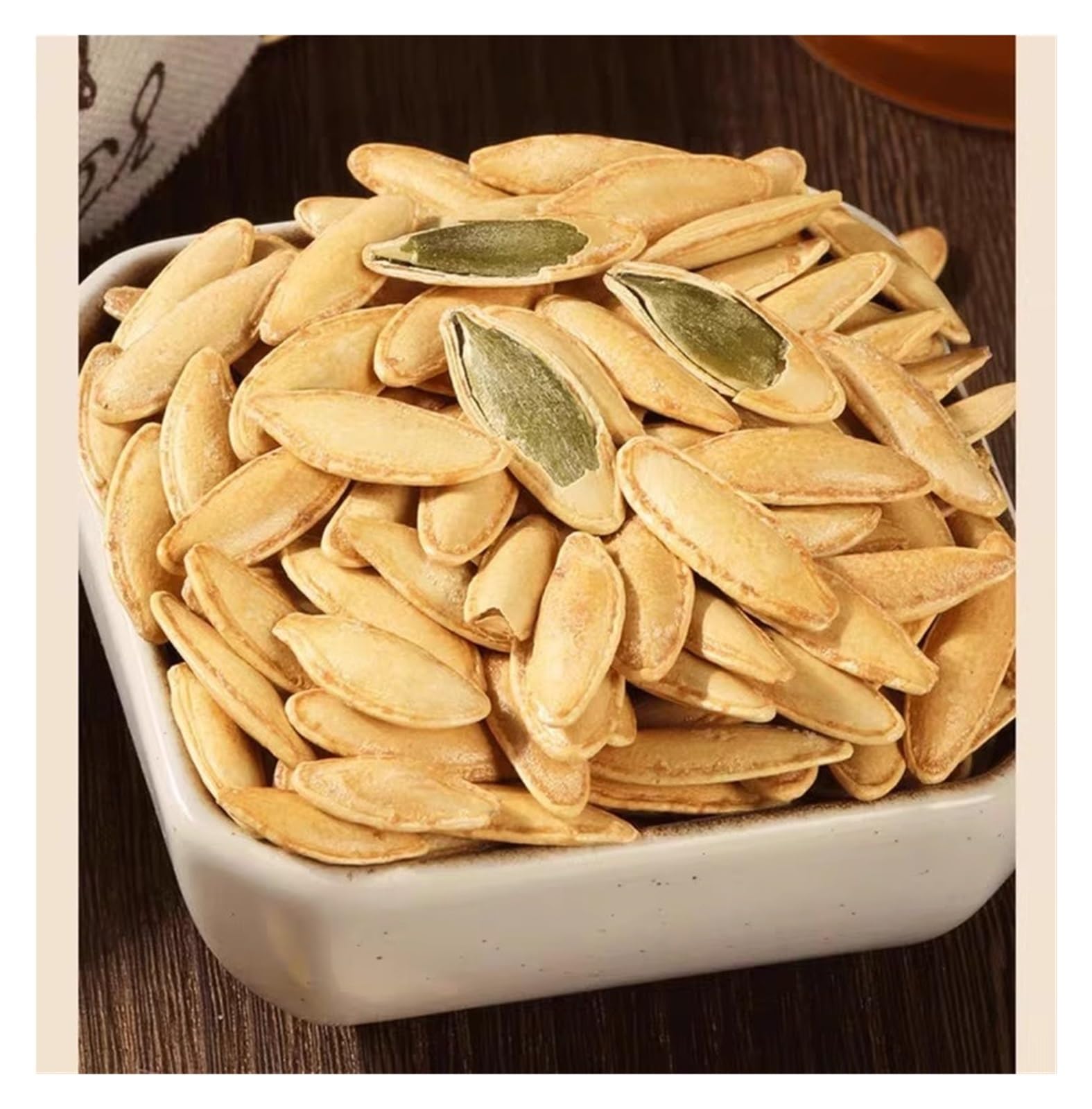 500g De Semillas De Calabaza Grandes, Bocadillo De Nueces Seleccionadas, Cáscaras Finas, Fácil De Pelar, Comida Informal