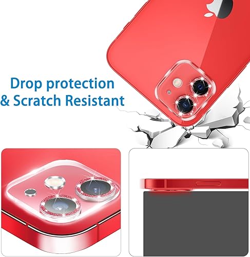 Miniatura 162 de 3 Pack Tempered Glass Camera Lens Protector for iPhone 12 6.1", Ultra HD, 9H Hardness, Anti-Scratch, Case Friendly, Easy to Install