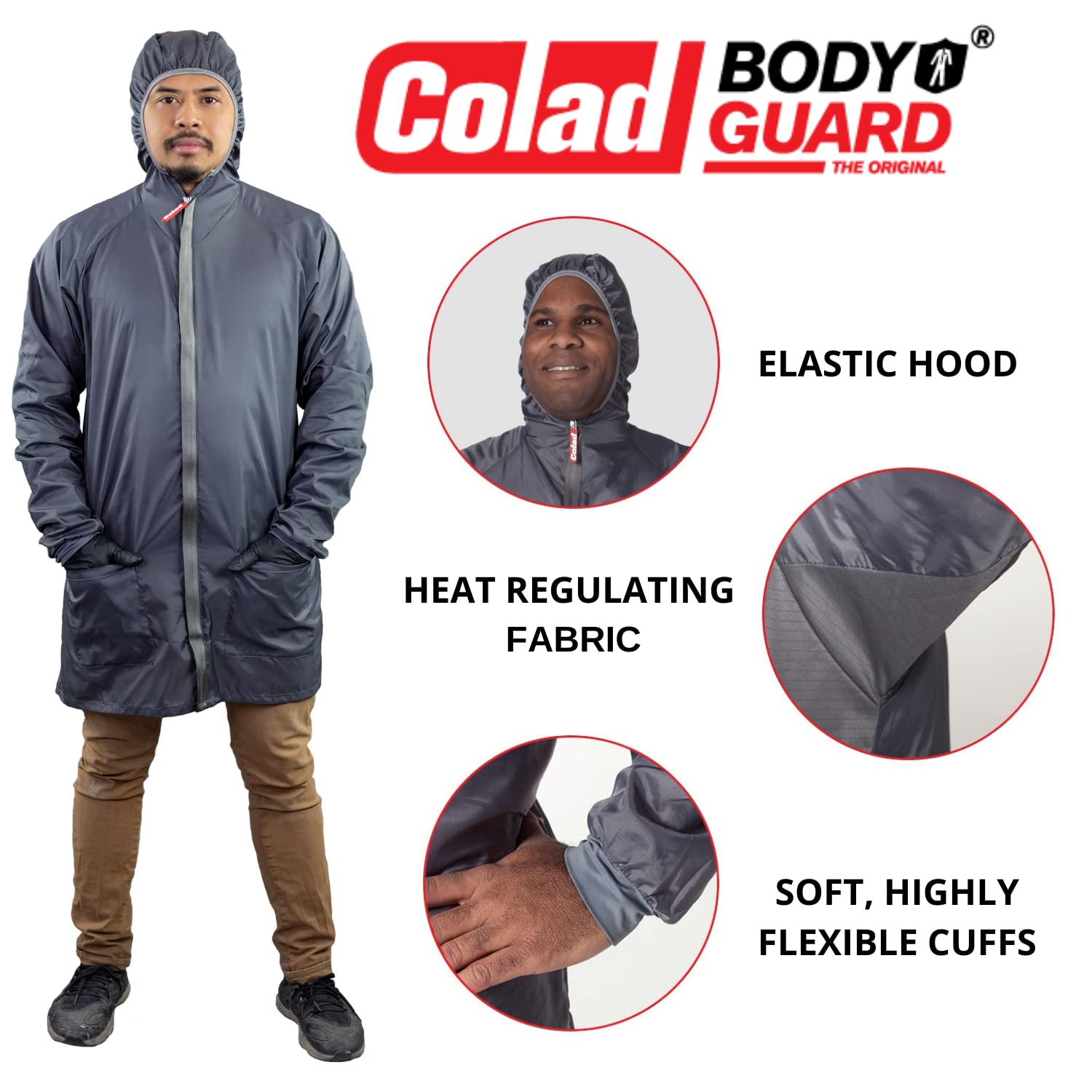 Colad BodyGuard - Bata de laboratorio
