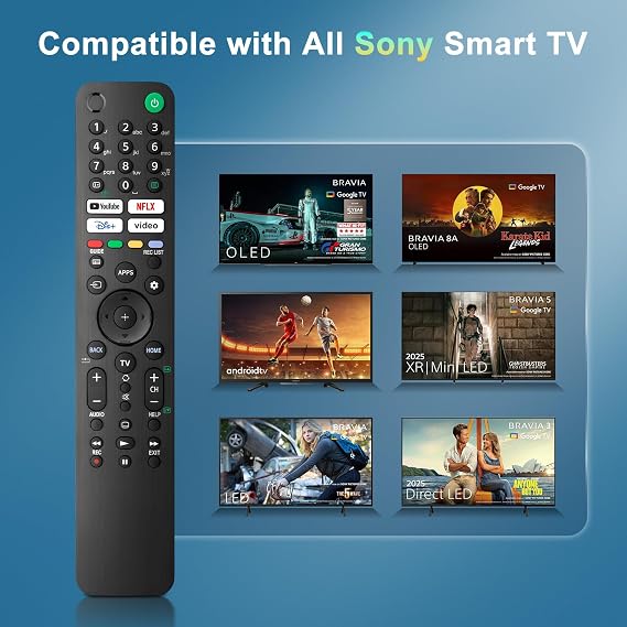 for Sony Bravia TV Remote Control, Universal for All Sony Smart TVs