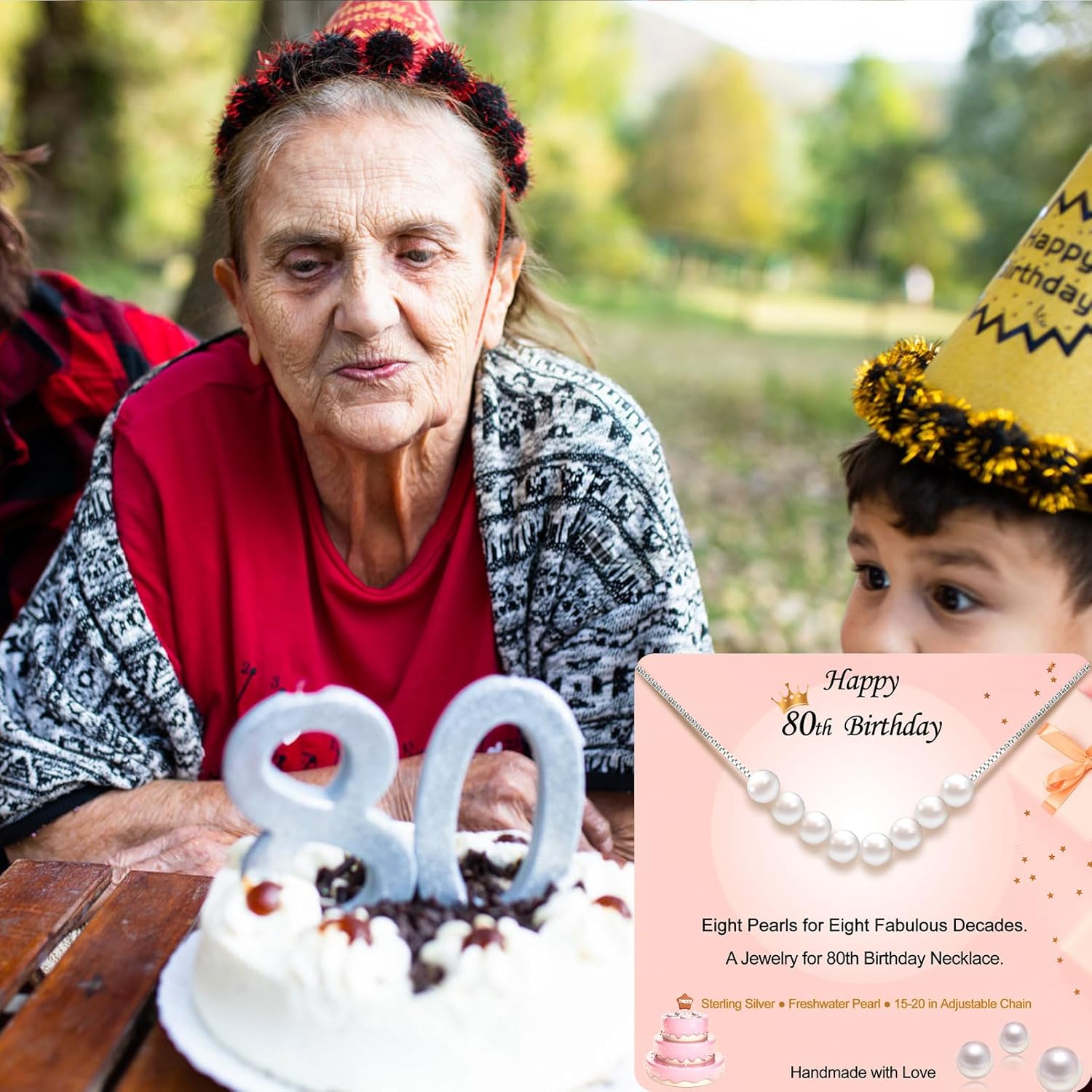 Birthday Gifts Ideas Sterling Silver Single Pearl Necklace Choker for Birthday Gift Wedding Gifts,Birthday Necklace Handmade Choker Necklaces for Women Girls Trendy 2024 - Image 4