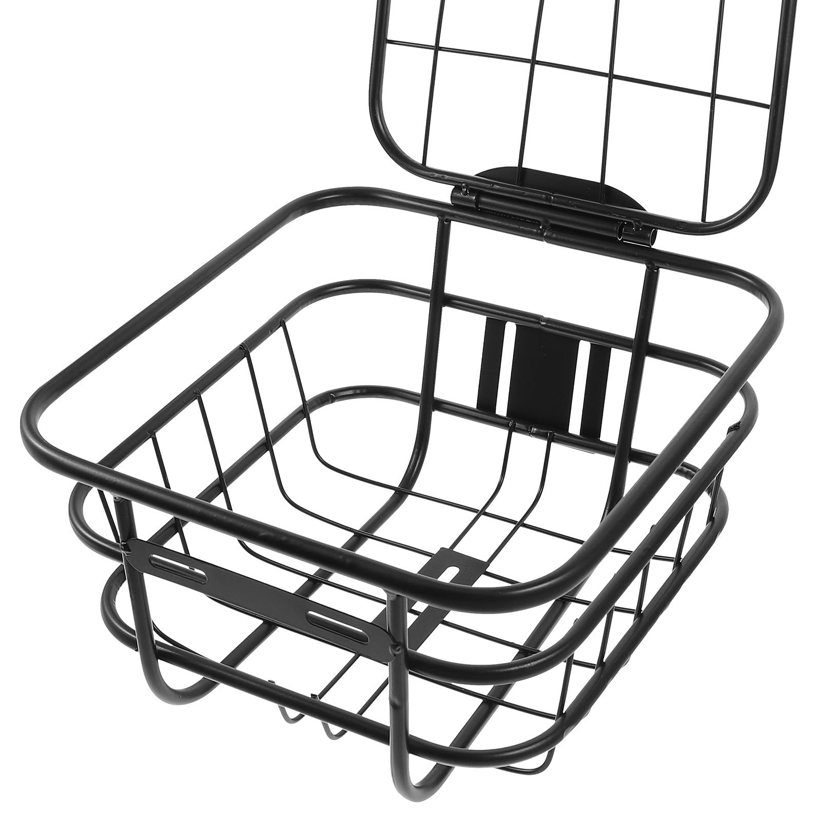 HEMOTON Cestino da Spesso e Nero o per Elettrica Ferro in Bicicletta Resistente Facile Montare, per Trasportare in Sicurezza Zaino Verdure