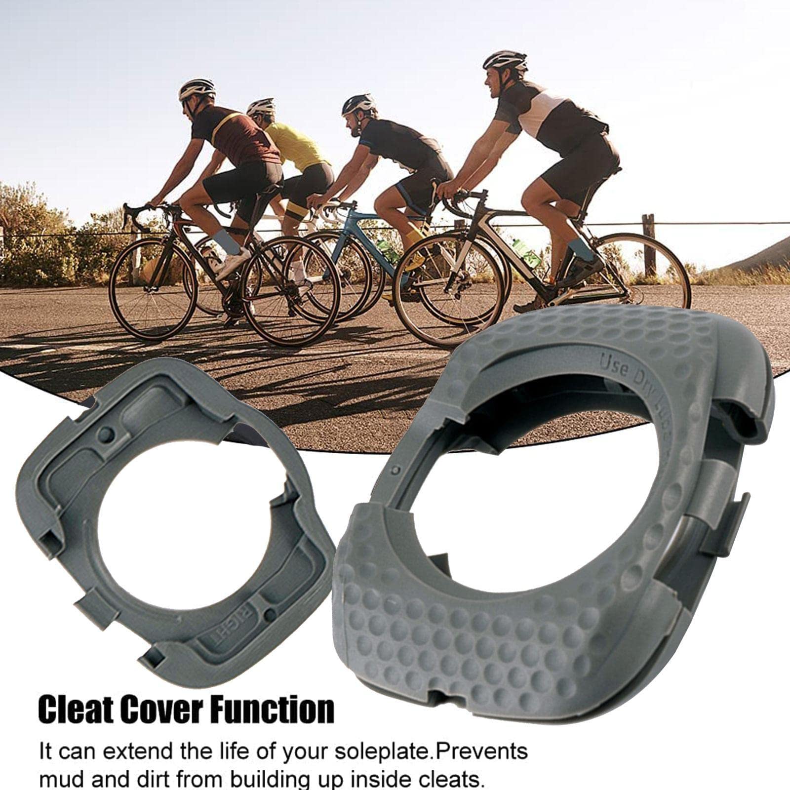 Protections Pour Crampons Speedplay - Couvre-crampons Plastique Gris Pour Pédales De Vélo