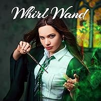 Vista 2 de Varita mágica de mago o bruja accesorios para niños y adultos accesorios de brujería para cosplay colección de hechicero con caja de regalo