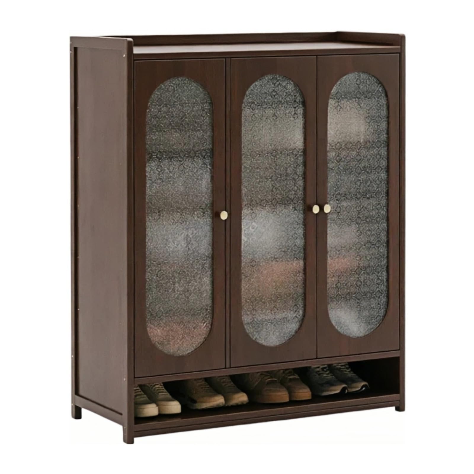 Cenz-888 Shoe Rack Free Standing Shoe Cabinet Entryway Corridor Storage Cabinet Shoe Rack Entrance Hallway Entryway Shoe Shelf(Medium)