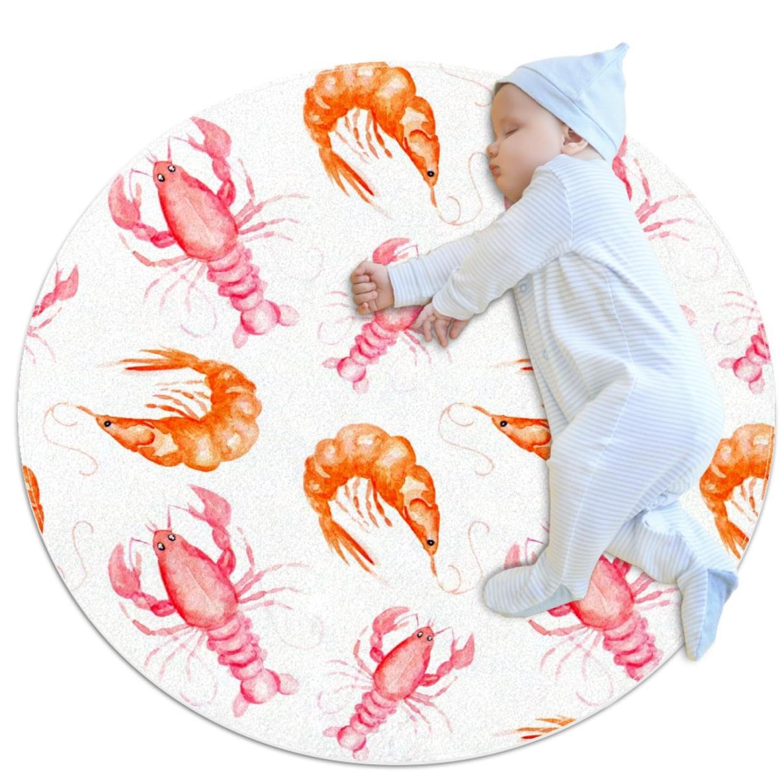 Tapis de salle de bain écrevisses anti-glisse pour sécuriser le sol de la douche